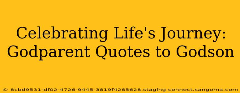 Celebrating Life's Journey: Godparent Quotes to Godson