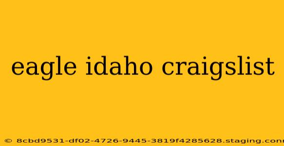 eagle idaho craigslist