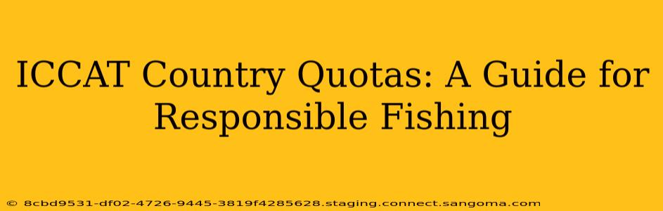 ICCAT Country Quotas: A Guide for Responsible Fishing