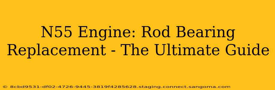N55 Engine: Rod Bearing Replacement - The Ultimate Guide