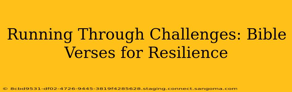 Running Through Challenges: Bible Verses for Resilience