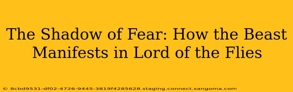 The Shadow of Fear: How the Beast Manifests in Lord of the Flies
