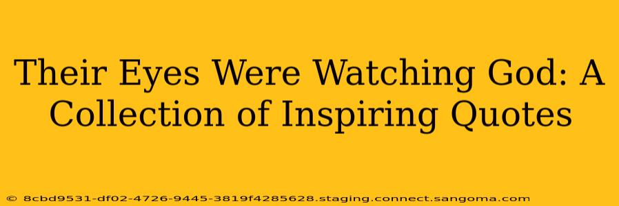 Their Eyes Were Watching God: A Collection of Inspiring Quotes