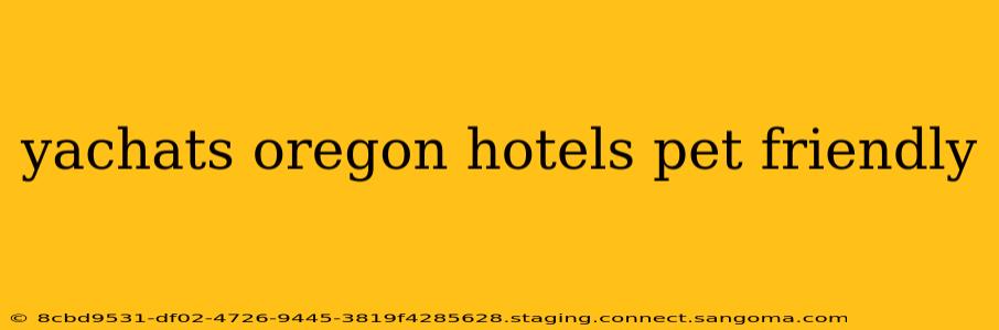 yachats oregon hotels pet friendly